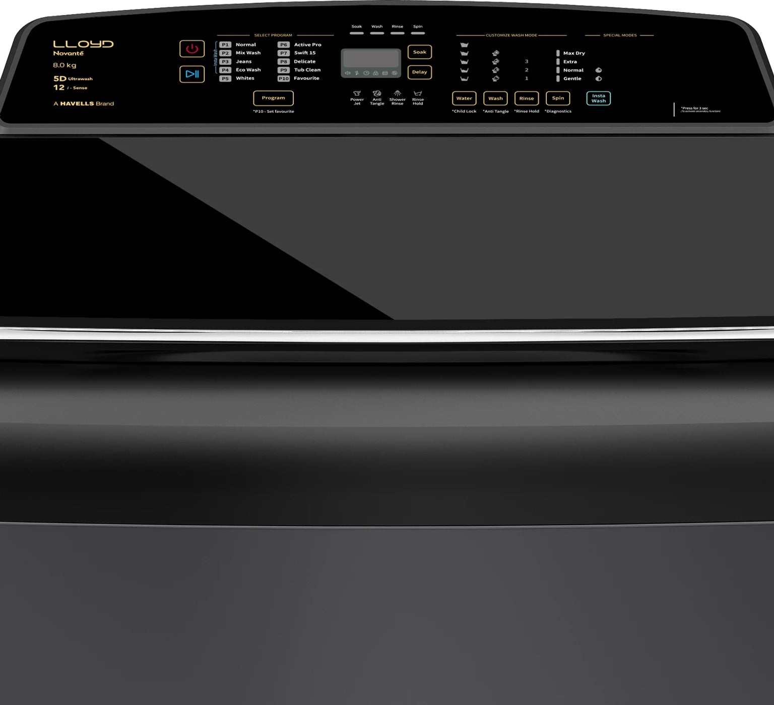 LLOYD | 5 STAR | 8 KG | FULLY AUTOMATIC | TOP LOAD | GLWT805N52EB