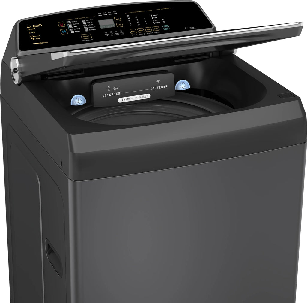 LLOYD | 5 STAR | 8 KG | FULLY AUTOMATIC | TOP LOAD | GLWT805N52EB