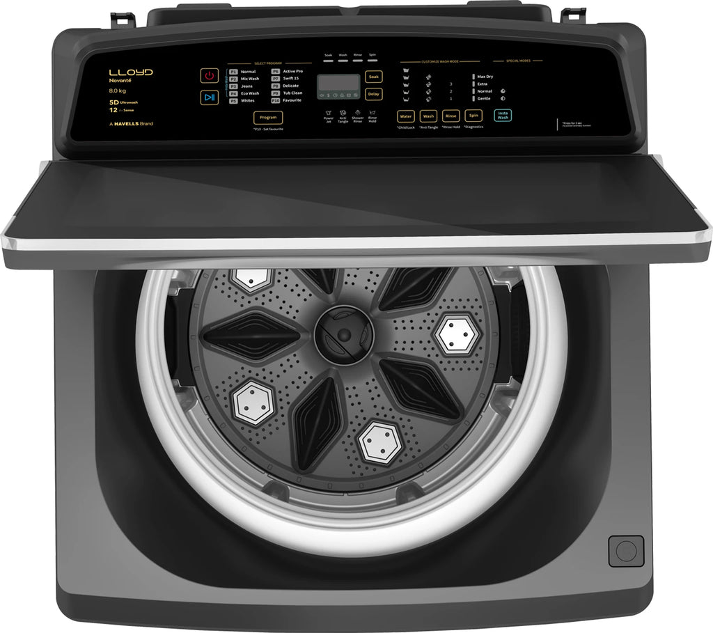 LLOYD | 5 STAR | 8 KG | FULLY AUTOMATIC | TOP LOAD | GLWT805N52EB
