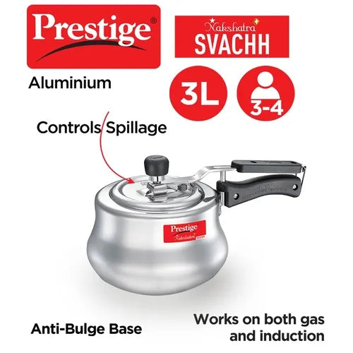 PRESTIGE | COOKER |NAKSHATRA PLS |SVACHH AL |PR CKR HANDI 3L