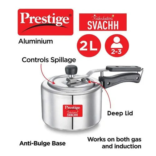 PRESTIGE | COOKER |NAKSHTRA PLUS|SVACHH |AL PR CR |ST WAL 2L