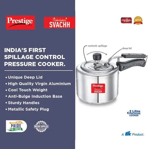 PRESTIGE | COOKER |NAKSHTRA PLUS|SVACHH |AL PR CR |ST WAL 2L