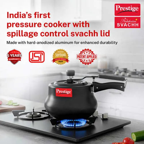PRESTIGE | COOKER |NAKSHATRA PLS |SVACHH HA PR CKR |HANDI 3L