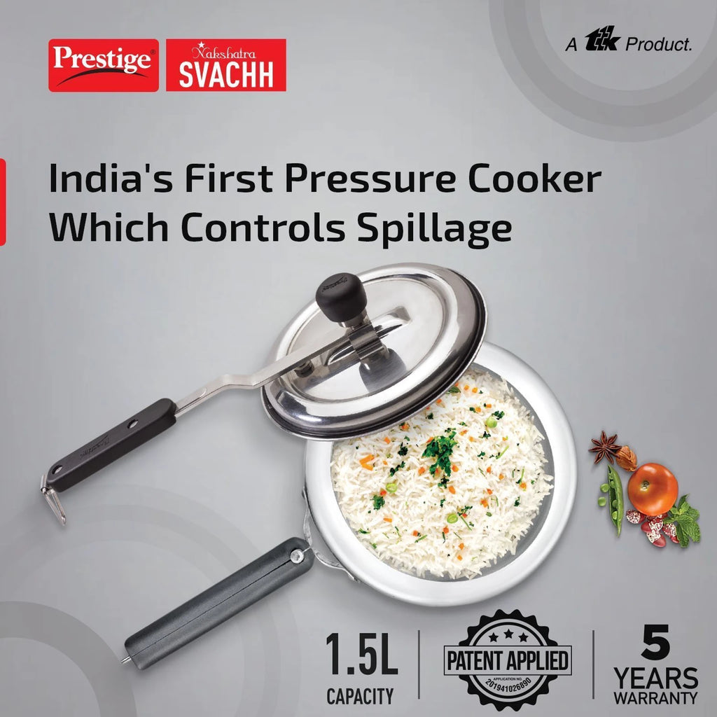PRESTIGE | COOKER |NAKSHATRA SVACHH |AL PR COOKER |ST WAL 1.5L