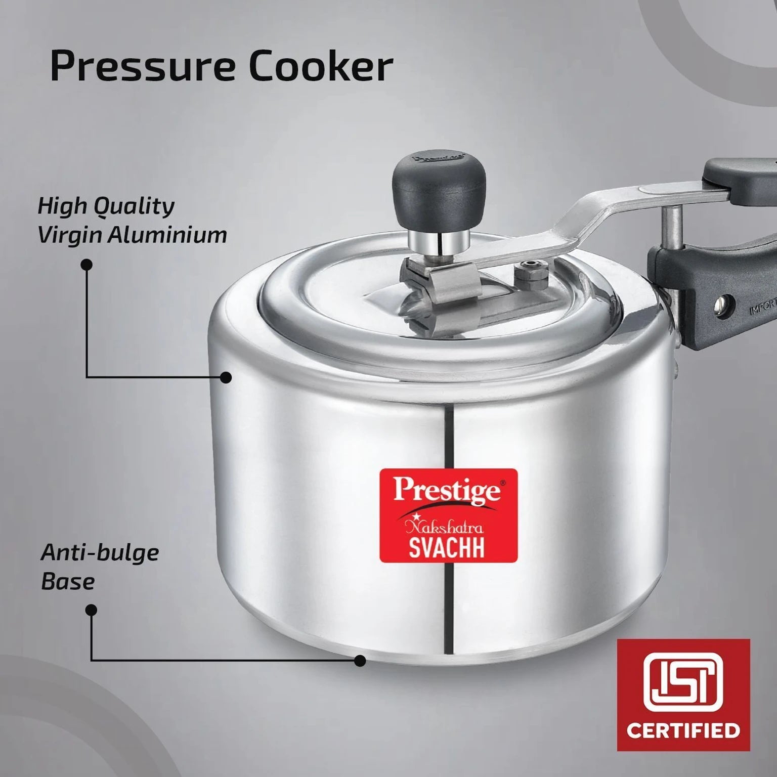 PRESTIGE | COOKER |NAKSHATRA SVACHH |AL PR COOKER |ST WAL 1.5L