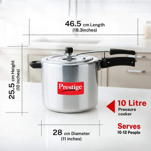 PRESTIGE | COOKER |NAKSHTRA SVACHH |AL PR COOKER |ST WAL 10L