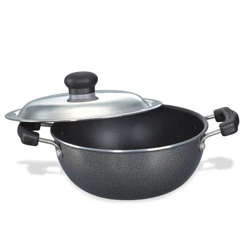 PRESTIGE | NON STICK KADAI |OMEGA SLT PLUS FLAT |BASE KADAI 200 DIA