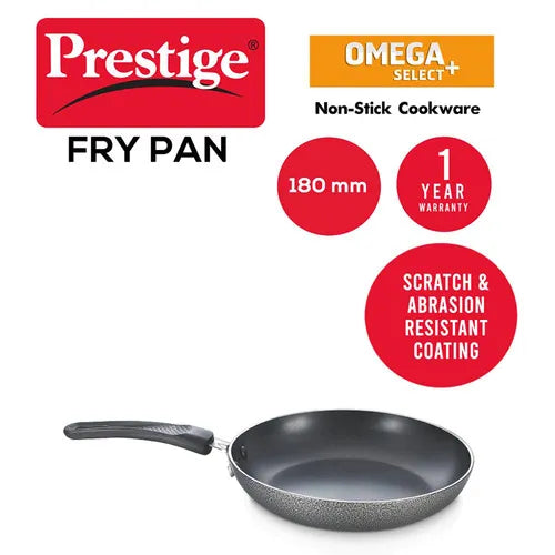 PRESTIGE | NON STICK PAN |OMEGA SLT PLUS |FRY PAN 180 MM