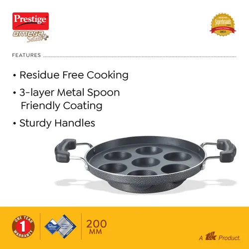 PRESTIGE |  COOKWARE |OMEGA SLT PLUS |PANIYARAKKAL 200