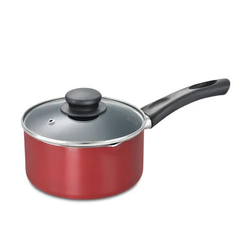 PRESTIGE | NON STICK COOKWARE |OMG DLX |MILK PAN 160 W |GLASS LID