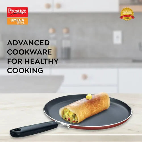 PRESTIGE | NON STICK COOKWARE |OMG DLX OMNI TAWA 250 |SLEEVE PACK SW
