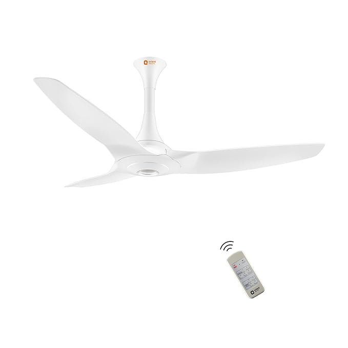 ORIENT | CELLING FAN | 1200 MM | AERO QUIET | BLDC WHITE|  WITH REMOTE