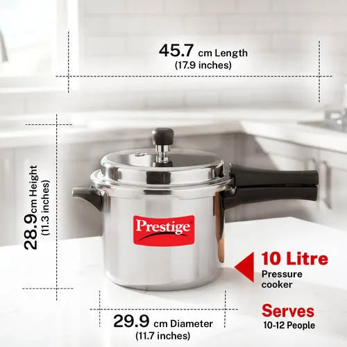 PRESTIGE | COOKER |POP 10 L | ALU COOKER