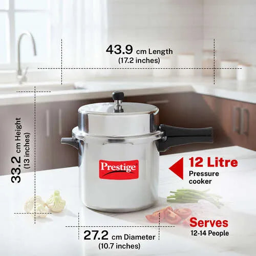 PRESTIGE | COOKER |POP 12 L | ALU COOKER
