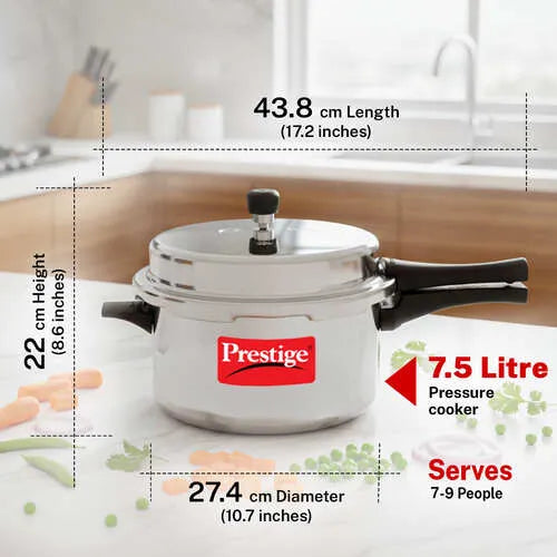 PRESTIGE | COOKER |POP 7.5 L |ALU COOKER