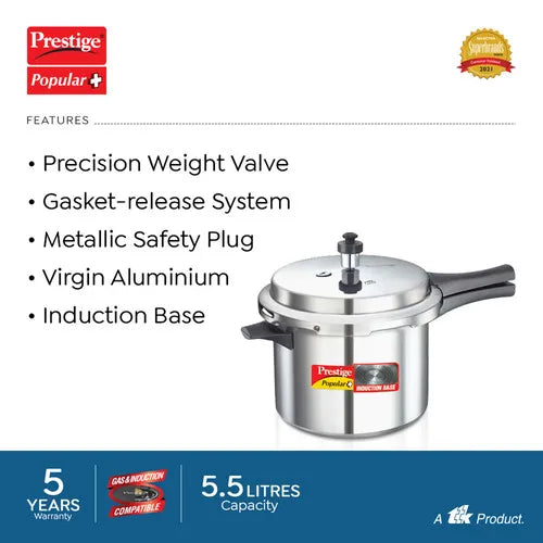PRESTIGE | COOKER |POP PLUS 5.5 L | ALU COOKER