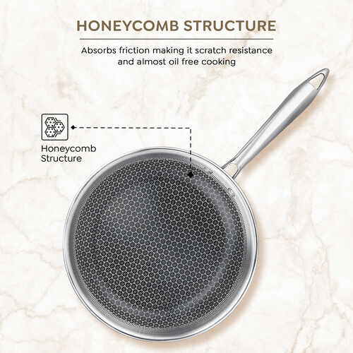 PRESTIGE | COOKWARE |240 FRYPAN WGL |TRIPLY HEXAMAGIC