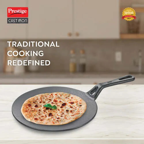 PRESTIGE | COOKWARE |CAST IRON |TAWA 250 |CONCAVE TAWA