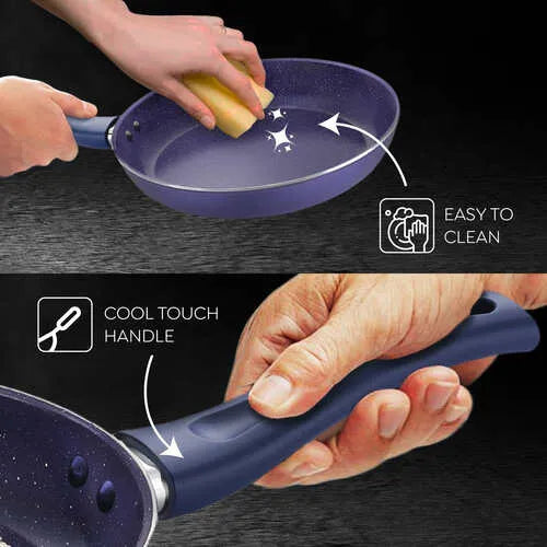 PRESTIGE | NON STICK COOKWARE |CERAGLIDE |NSTK FRYPAN |20CM BLUE