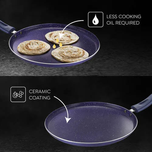 PRESTIGE | NON STICK COOKWARE |CERAGLIDE |NSTK  OT |25CM BLUE