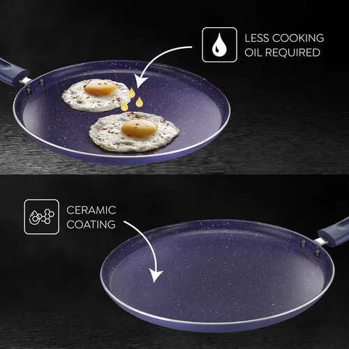 PRESTIGE | NON STICK COOKWARE |CERAGLIDE |NSTK  OT |28CM BLUE