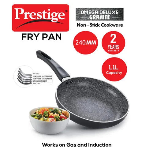 PRESTIGE | NON STICK COOKWARE |DLX GRANITE |FRYPAN |240 WOL