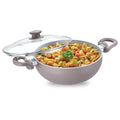 PRESTIGE | NON STICK COOKWARE |GREY CERAMIC  |DEEP KADAI |24CM