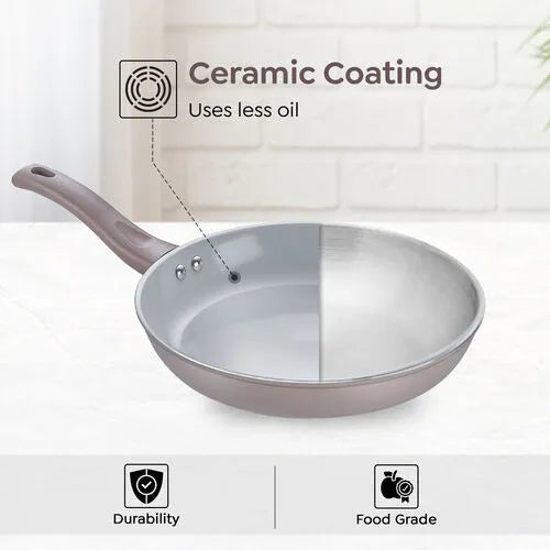 PRESTIGE | NON STICK COOKWARE |GREY CERAMIC  |FRYPAN 28CM