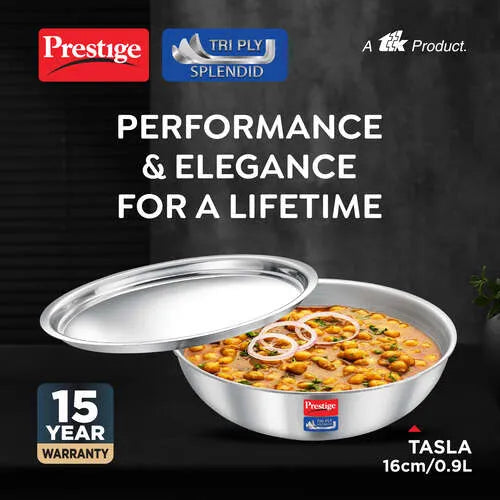 PRESTIGE | COOKWARE |TRIPLY SPLENDID |16CM TASLA WL