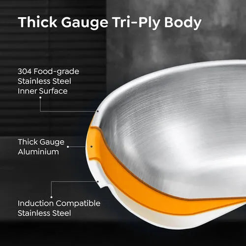 PRESTIGE | COOKWARE |TRIPLY SPLENDID |16CM TASLA WL