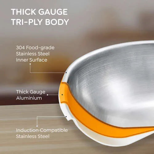 PRESTIGE | COOKWARE |TRIPLY SPLENDID |18CM TASLA WL