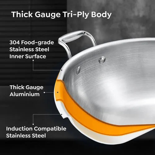 PRESTIGE | COOKWARE |TRIPLY SPLENDID |20CM CASSE WL