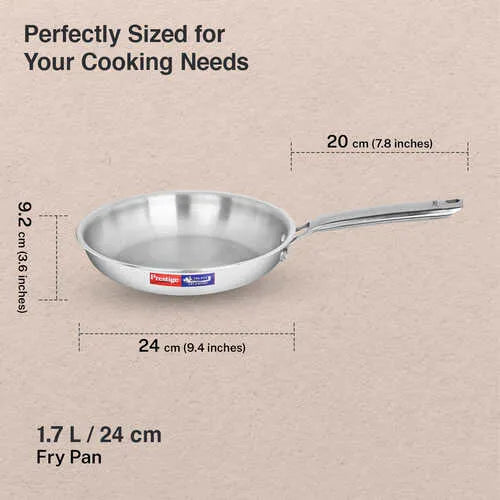 PRESTIGE | COOKWARE |TRIPLY SPLENDID |24CM FRY PAN WL