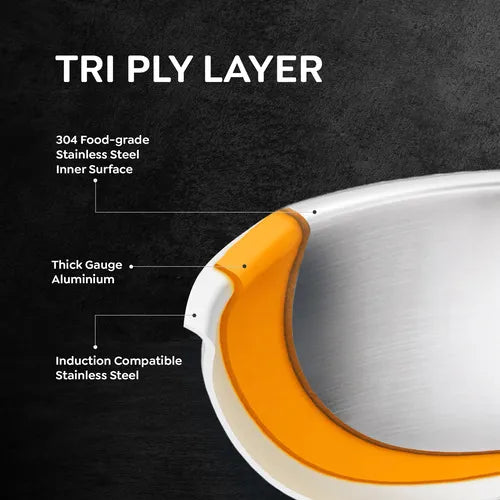 PRESTIGE | COOKWARE |TRIPLY TOPES |6PC SET WOL