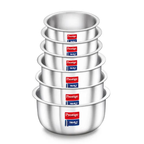 PRESTIGE | COOKWARE |TRIPLY TOPES |6PC SET WOL