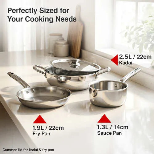 PRESTIGE| COOKWARE| SPLENDID TRIPLY| BYK SET
