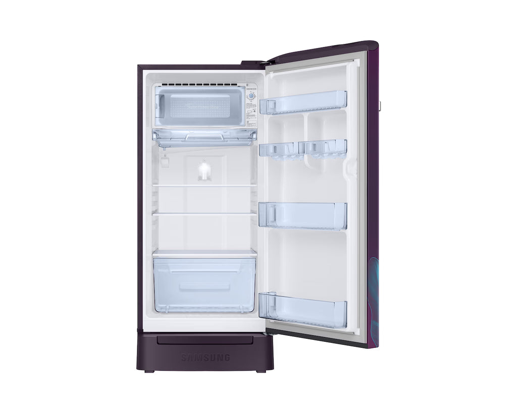 SAMSUNG | 5 STAR | 189LTR | SINGLE DOOR |RR21H2H259R/HL PARADISE BLOOM RED