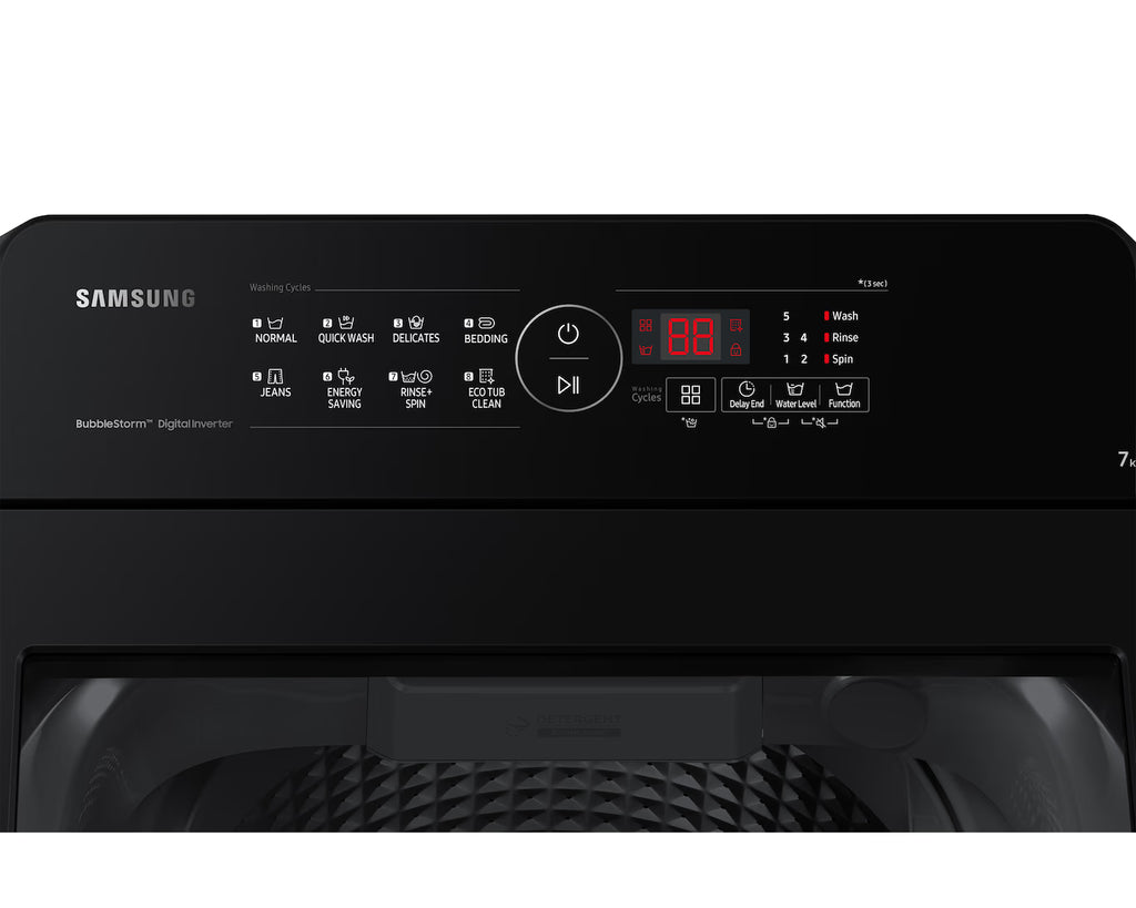 SAMSUNG | 5 STAR | 7 KG | FULLY AUTOMATIC | TOP LOAD | WA70BG4441BYTL