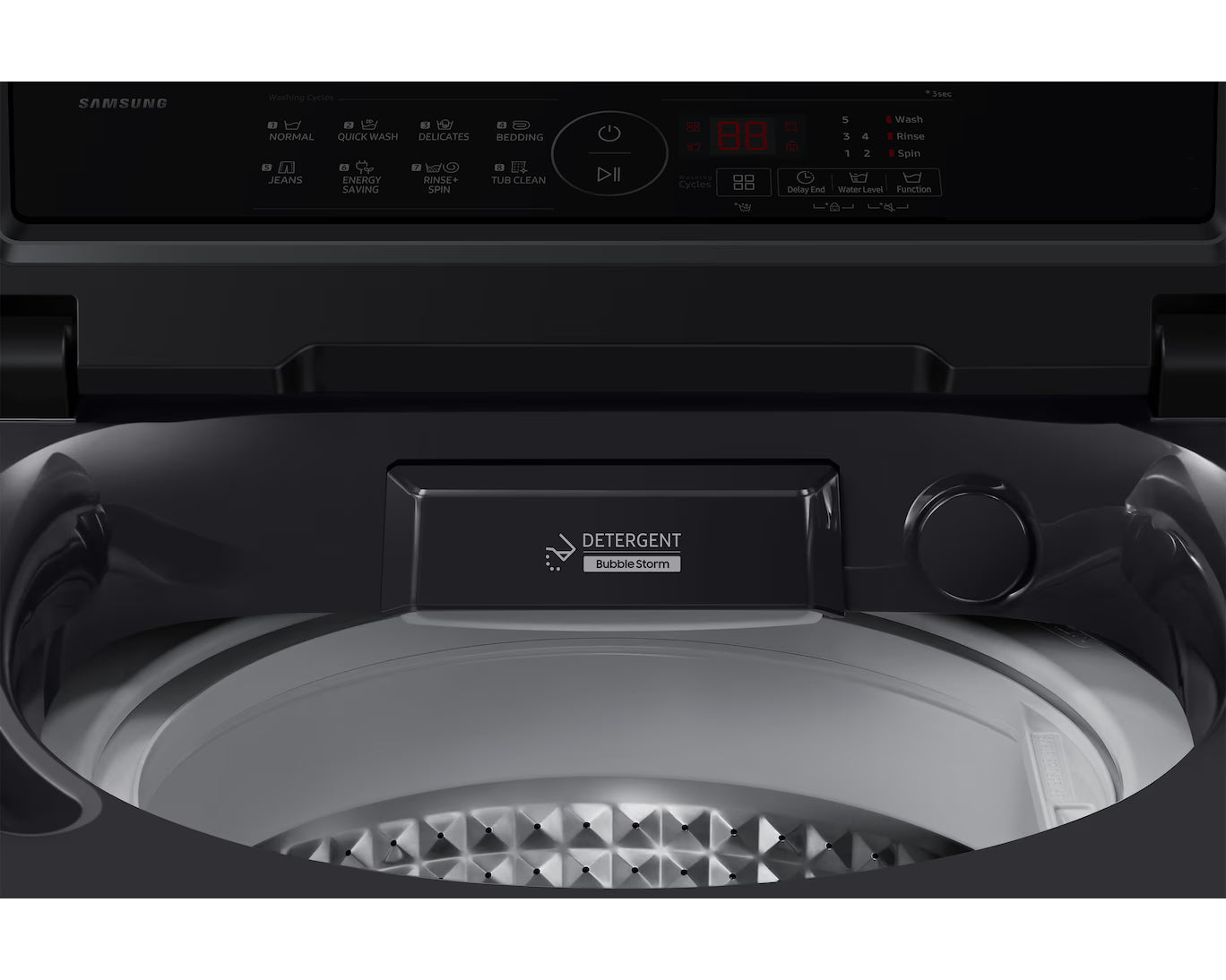SAMSUNG | 5 STAR | 8 KG | FULLY AUTOMATIC | TOP LOAD | WA40F08D1CTL