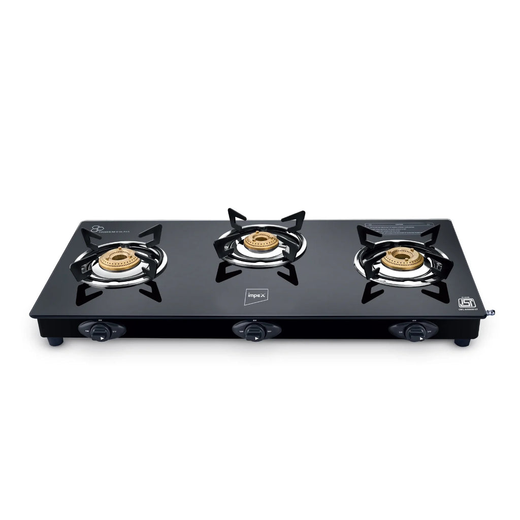 IMPEX | GLASS TOP | GAS STOVE | (SPECTA 3B NEO)