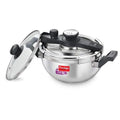 PRESTIGE | COOKER |SS CLIP ON |SVACH 3.5L |PRESURE KADAI 22cm