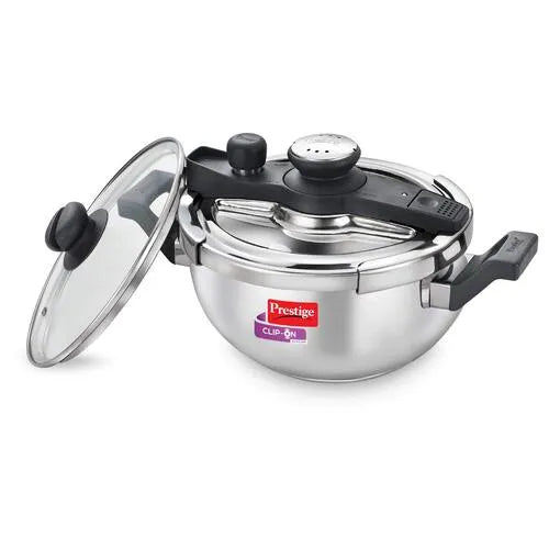 PRESTIGE | COOKER |SS CLIP ON |SVACH 3.5L |PRESURE KADAI 22cm