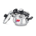 PRESTIGE | COOKER |SS CLIP ON |SVACHH 3L |PRESURE HANDI 18cm