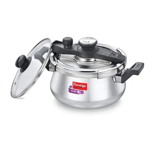 PRESTIGE | COOKER |SS CLIP ON |SVACHH 5L |PRESURE HANDI 22cm