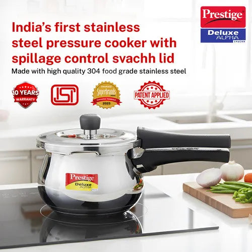 PRESTIGE | COOKER |SS DLX ALPHA SVACHH 1.5L HAND I PR COOKER