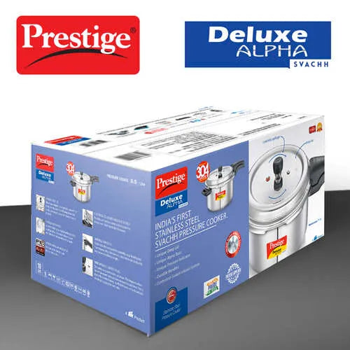 PRESSURE | COOKER |SS DLX ALPHA SVACHH 5.5L | PRESSURE COOKER
