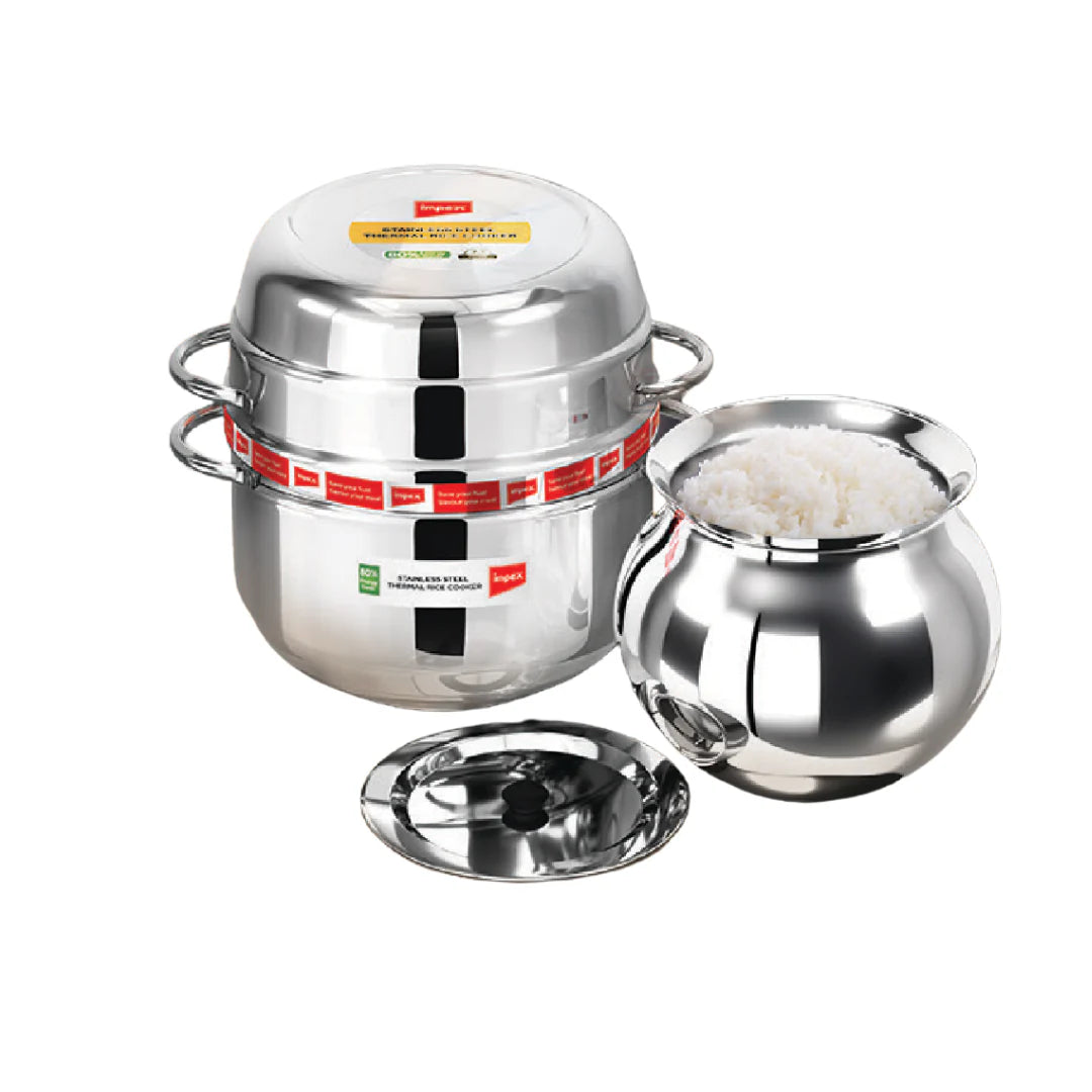 IMPEX | SS | THERMAL RICE COOKER | 1.5 KG | (IRC 1500)