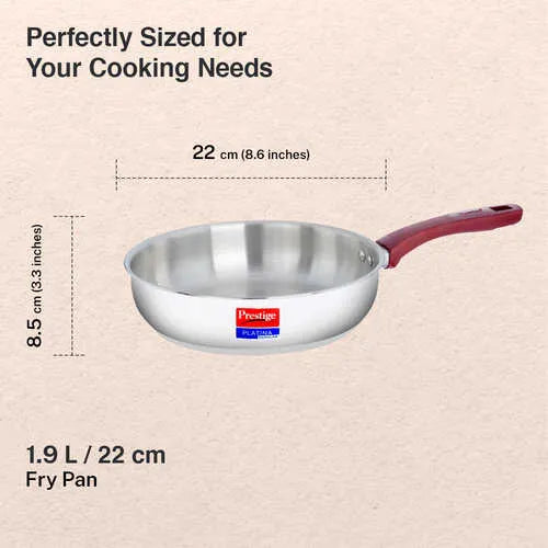 PRESTIGE | COOKWARE |SS PLATINA |POP CKWR FRY PAN |220mm-RH
