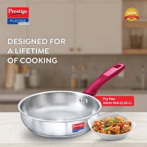 PRESTIGE |SS PLATINA |POP CKWR FRY PAN |240mm-RH