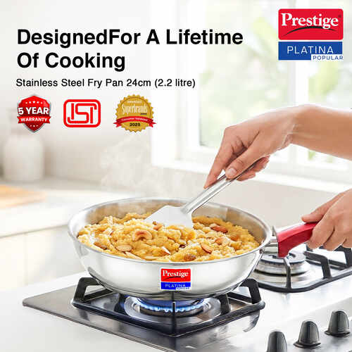 PRESTIGE |SS PLATINA |POP CKWR FRY PAN |240mm-RH